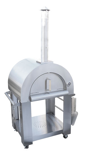 Kokomo 32” GAS or WOOD Fired Stainless Steel Pizza Oven