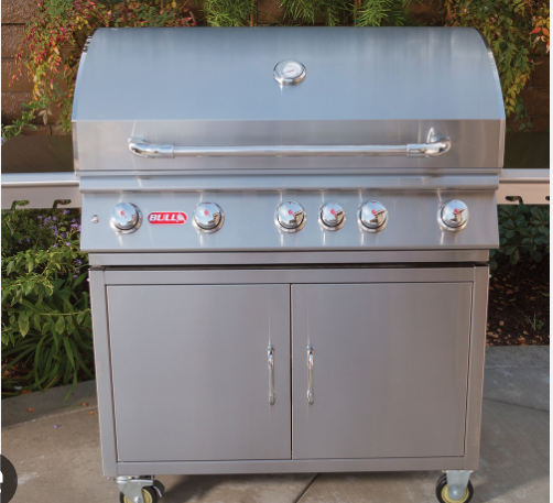High-Performance Outdoor Cooking  5 burners deliver powerful, even heat for all grilling styles.