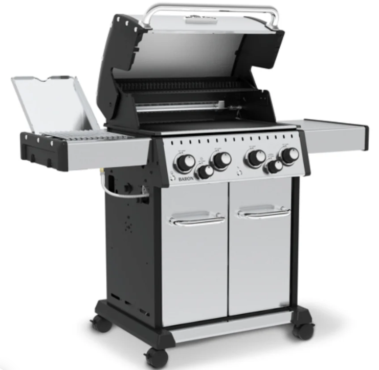 BARON  S 490 PRO IR -- Broil King  Grill - Professional Performance Backyard Brillance