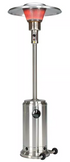 Schwank Portable Stainless Steel outdoor propane patio heater with wheels and conical burner